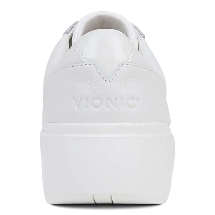 Womens Vionic Kearny Lace Up in White