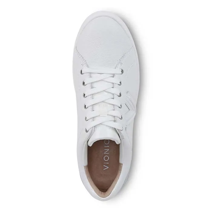 Womens Vionic Kearny Lace Up in White